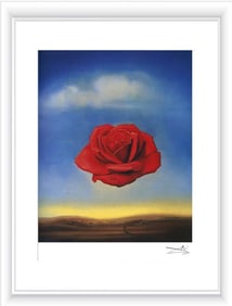 Salvador Dali color plate lithograph on paper