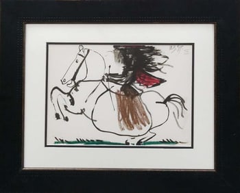 Pablo Picasso Lithograph from 1968