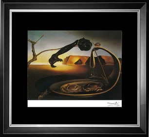 Salvador Dali color plate lithograph on paper