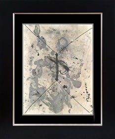 Antonio Tapies Lithograph after Tapies from 1968 The Envelope