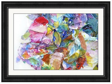 Abstract Original Mixed Media on canvas by David Lloyd Glover