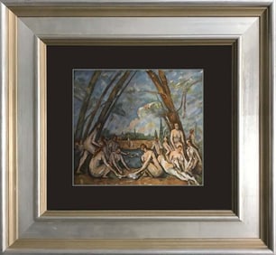 Paul Cezanne color plate lithograph after Cezanne