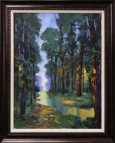 Original on canvas by Michael Schofield Landscape