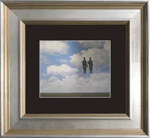 Magritte color plate lithograph after Magritte
