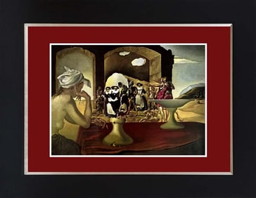 Salvador Dali color plate lithograph after Dali