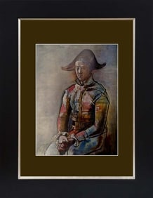 Pablo Picasso color plate lithograph from 1968