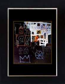 Jean Michel Basquiat Color Plate Lithograph