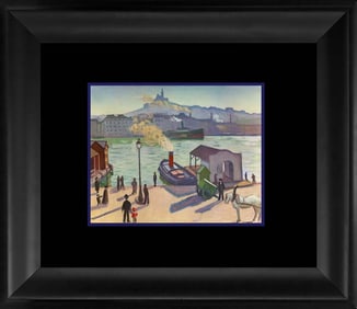 Albert Marquet Color Plate 1957 Lithograph