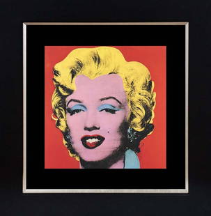 Andy Warhol Marilyn Monroe by Andy Warhol lithograph after Warhol from 1972: Andy Warhol 1973 Color Plate Lithograph after Andy Warhol. Approx 20x24 inches. Professionally framed. Includes certificate of authenticity.
