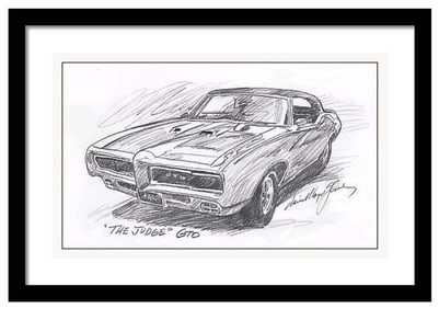 Original Drawing by David Lloyd Glover