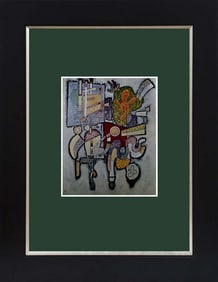Wassily Kandinsky color plate lithograph after Kandinsky 1967