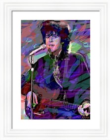 Donovan Original mixed media on canvas by David Lloyd Glover