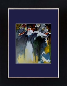 Wassily Kandinsky color plate lithograph after Kandinsky 1967