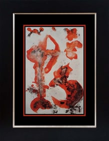 Jackson Pollock color plate lithograph Pollock