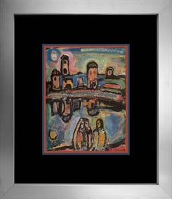 Georges Rouault Color Plate 1957 Lithograph