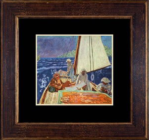 Pierre Bonnard Color Plate Lithograph from 1957