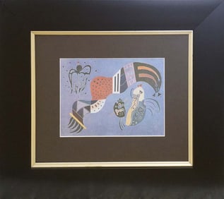 Wassily Kandinsky Color Plate Lithograph after Kandinsky from 1967