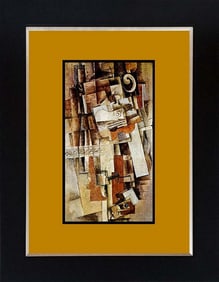 Georges Braque color plate lithograph after Braque