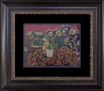 Henri Matisse Lithograph after Matisse from 1978: Henri Matisse Lithograph from 1978. The signature is in the plate. Approx 24x20 inches. Professionally framed. Includes certificate.