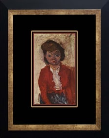 Chaim Soutine Color Plate Lithograph after Soutine from 1957