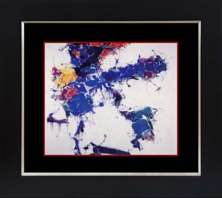 Sam Francis Color Plate Lithograph from 1968