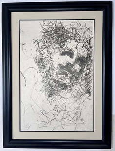 Salvador Dali Limited Edition Lithograph Hand signed and numbered: Salvador Dali Limited Edition Lithograph Hand signed and numbered Approx 26x18 inches image size Custom framed and includes certificate