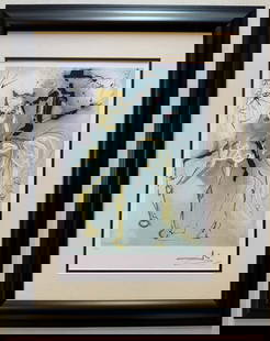 Salvador Dali Limited Edition Lithograph: Salvador Dali Limited Edition Lithograph Signed and numbered by the artist in the plate. This comes custom framed and includes a certificate of authenticity. Approx. 24x20 inches.