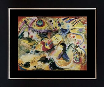 Wassily Kandinsky Color Plate Lithograph after Kandinsky from 1967
