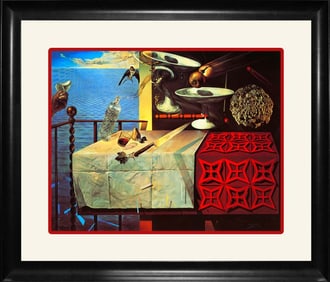 Salvador Dali Lithograph Still Life after Dali