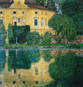 Gustav Klimt Limited Edition ink on Canvas 32 x 32 image