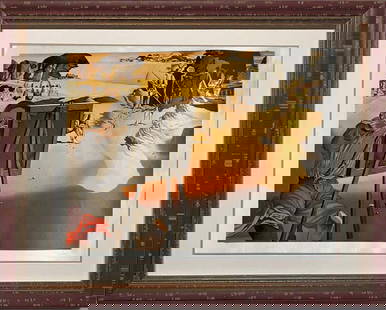 Salvador Dali Limited Edition Lithograph Impressions of Africa: Impressions of Africa Limited Edition Lithograph Salvador Dali plate signed and numbered by Dali. Custom framed. Includes certificate. Approx size is 30x25 inches.