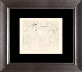 Pablo Picasso Lithograph Vollard Collection from 1956 Germany