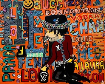 Original on canvas by Art Chorny