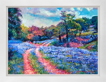 Original mixed media on canvas by David Lloyd Glover