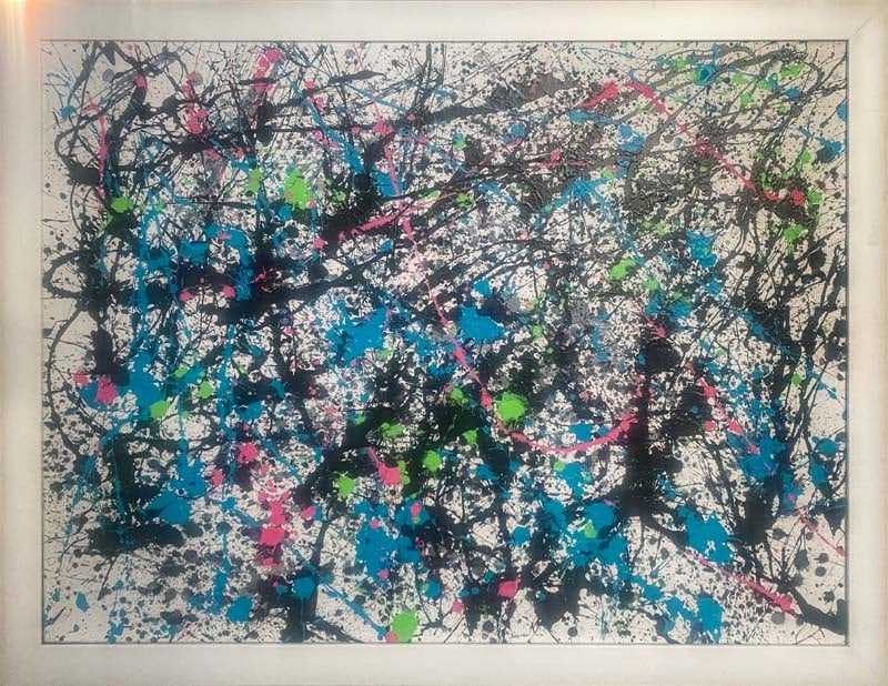 Original Abstract on canvas by Michael Schofield (1 of 1)