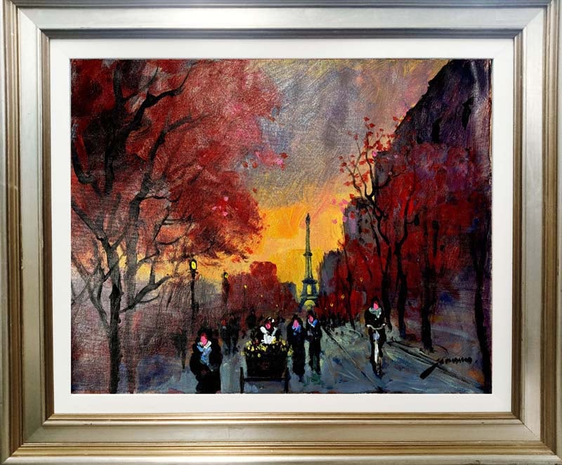 Original on canvas by Michael Schofield: Original on canvas by Michael Schofield Includes certificate and is custom framed. Hand signed by the artist.20 x 16 inches Image Approx. This work was purchased directly from the artist. Custom frame