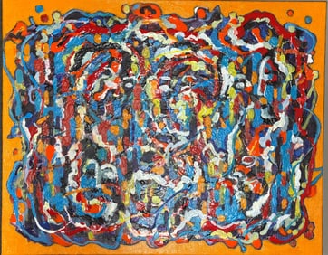 Katherine Arion Original mixed media on canvas
