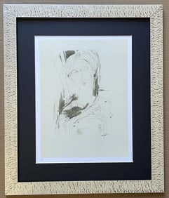 Modigliani lithograph 1970
