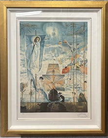 Salvador Dali Discovery of America Lithograph Limited Edition