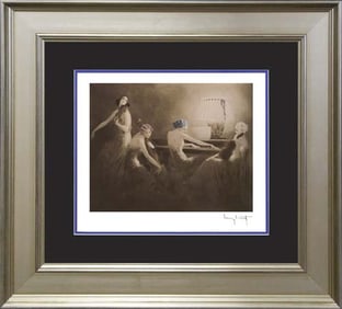 Melody Hour Louis Icart Lithograph after Icart