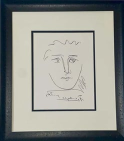 Pablo Picasso Etching Pour Roby
