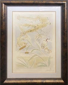 Salvador Dali Limited Edition Le Chene et le Roseau from the Fables of Fontaine (Le Bestiare de la