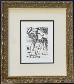 Salvador Dali etching