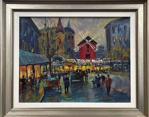 Original on canvas by Michael Schofield: by Michael Schofield Original on board. Hand signed by the artist. Approx 24 x 18 image size inches. One of a kind original. Includes certificate Custom framed.