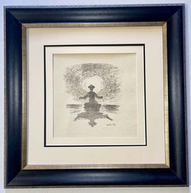 Salvador Dali Limited Edition Serigraph Angel of Alchemy