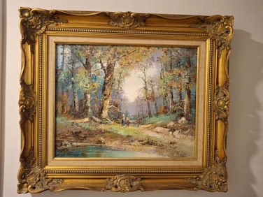Laszlo Kohanecz 1985 Original Oil