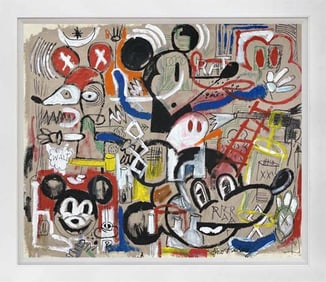 Gino Perez Original on canvas Approx 36x31 inches