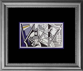 Roy Lichtenstein Color Plate Lithograph after Lichtenstein 1970