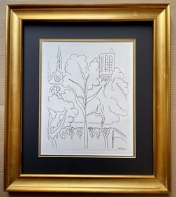 Henri Matisse Le City Notre Dame Paris posthumous etching