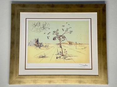 Communications Salvador Dali Limited Edition Lithograph